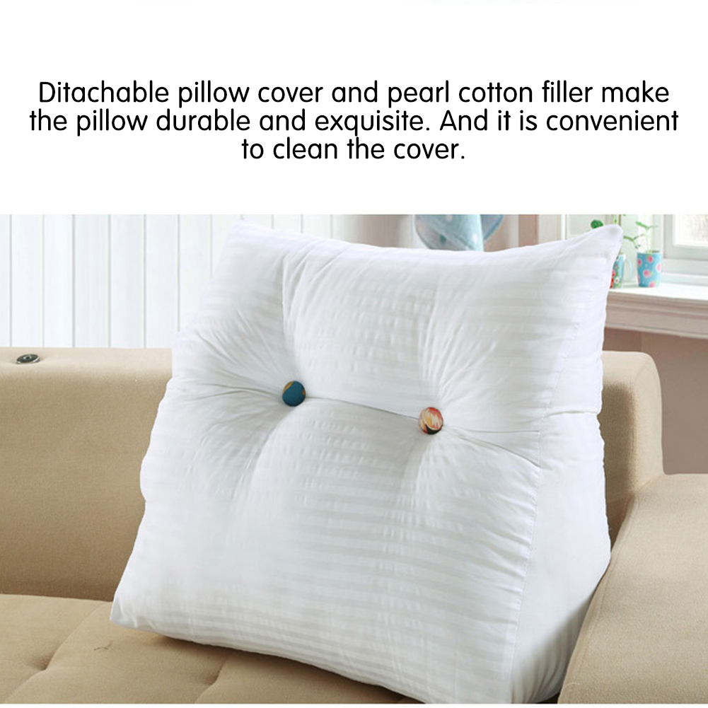 Reading Wedge Pillow Triangle Throw Pillow Couch Body Positioning