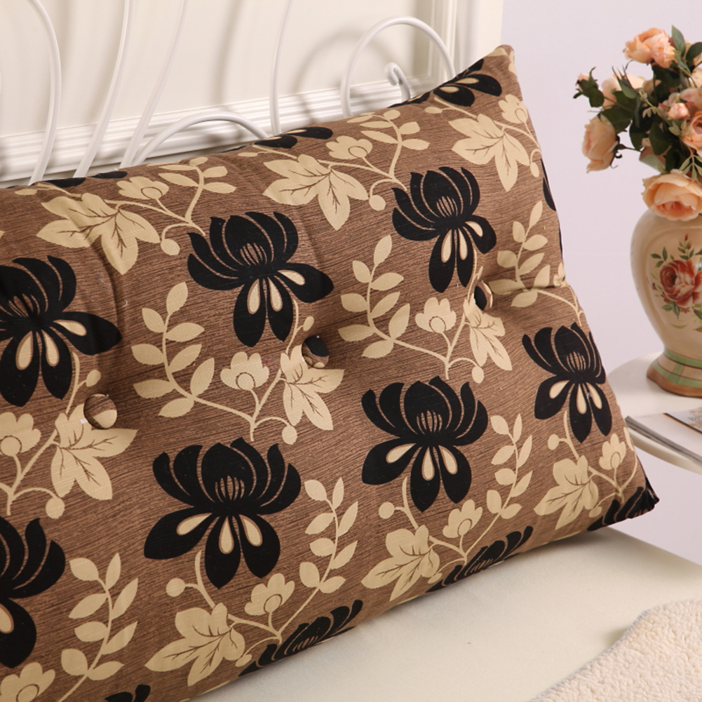 Bedside Cushion Home Garden Sofa Pillow Wedge Lumbar ...